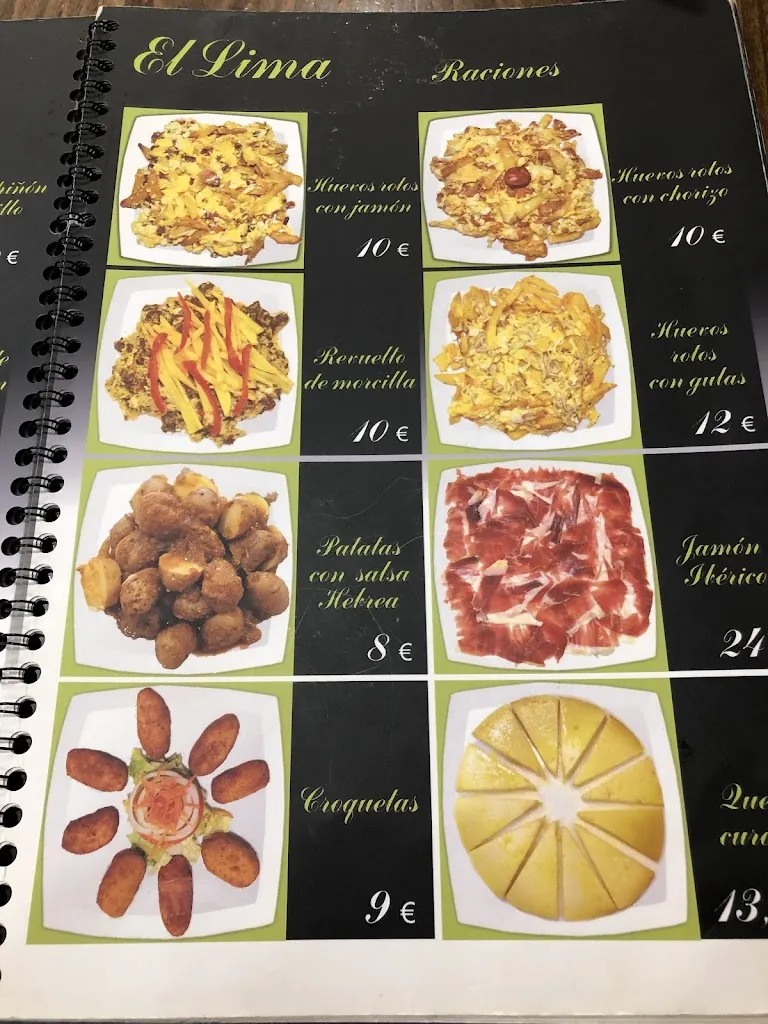 Menu_Bar Lima_Arroyomolinos_image_3