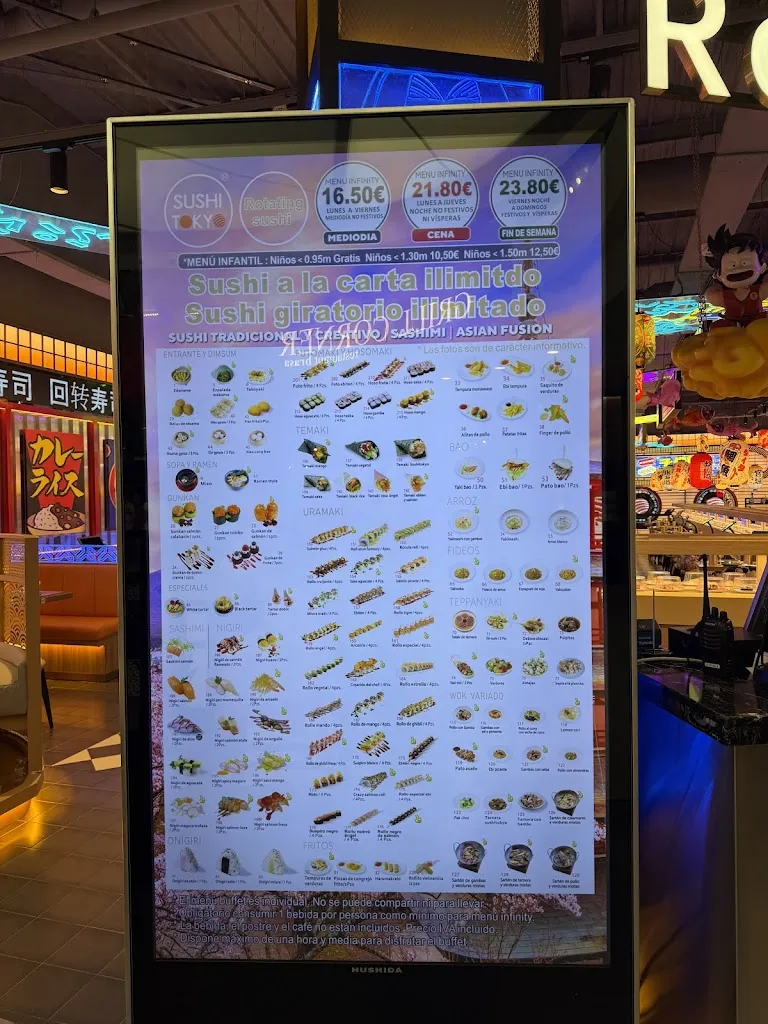 Menu_Sushitokyo Rotating sushi_Arroyomolinos_image_2