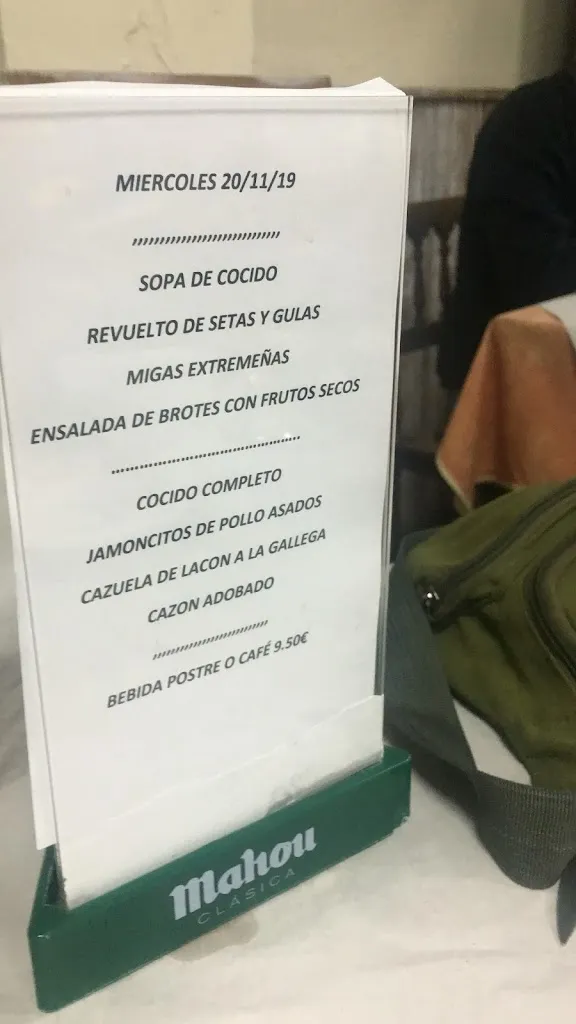 Menu_Bar El Valle_Arroyomolinos_image_1