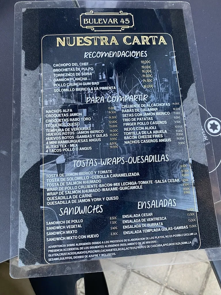 Bulevar 45 Gastro Bar_Arroyomolinos_menu_image_1