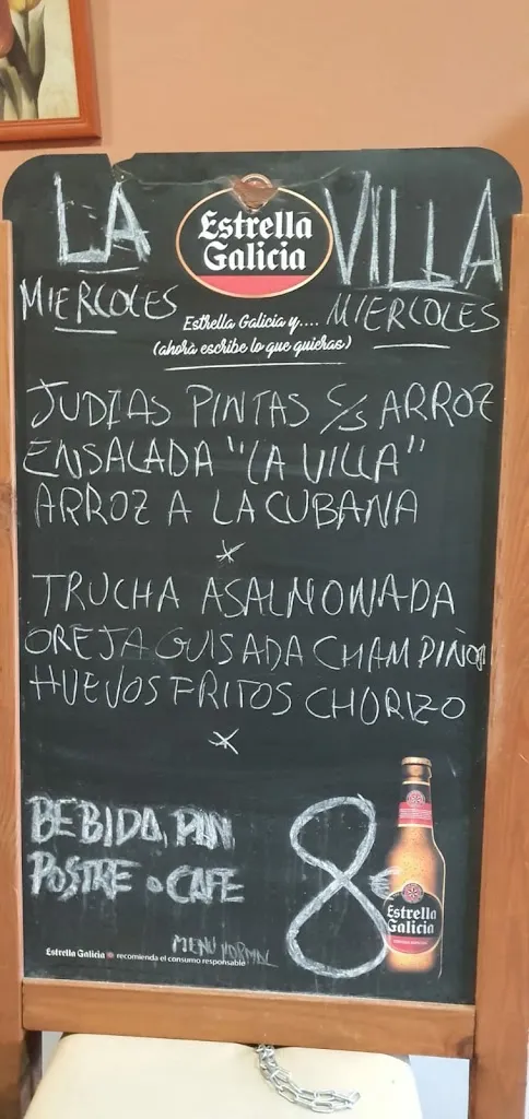 Menu_Cafetería restaurante La Villa_Arroyomolinos_image_4