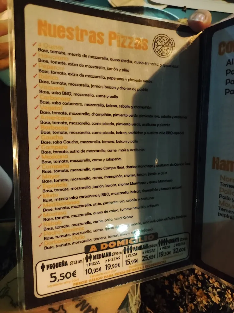 Menu_Pizzería Mayor, Campo Real_Campo Real_image_4