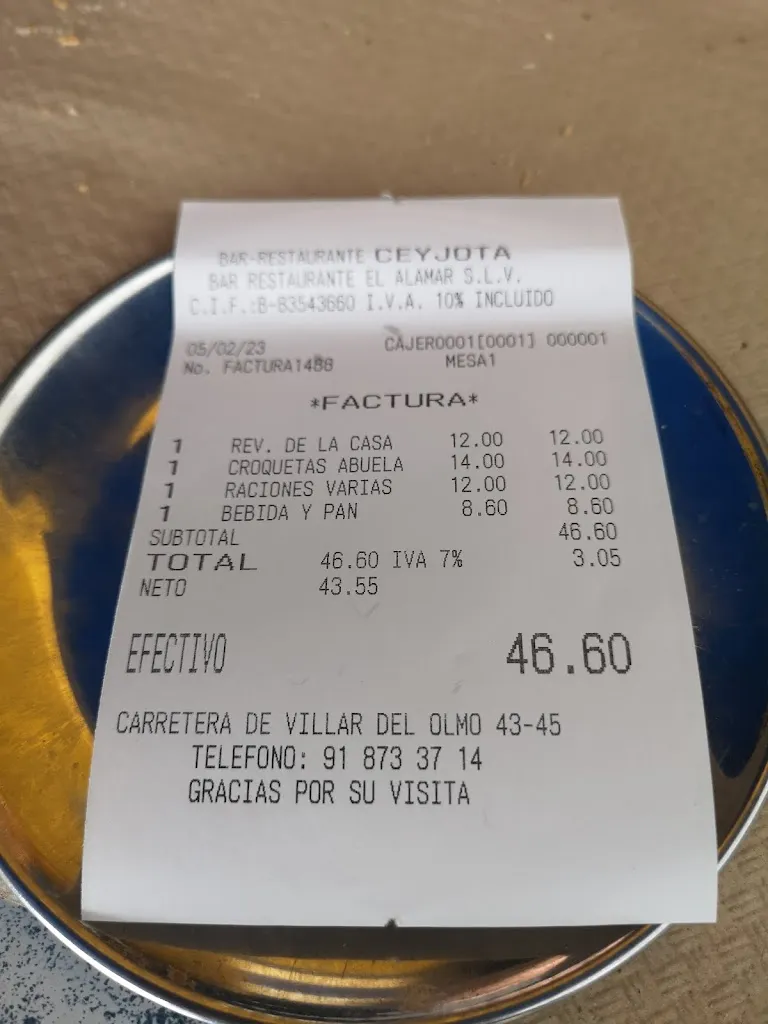 Maria M.V._Bar Restaurante CeyJota_Campo Real_review