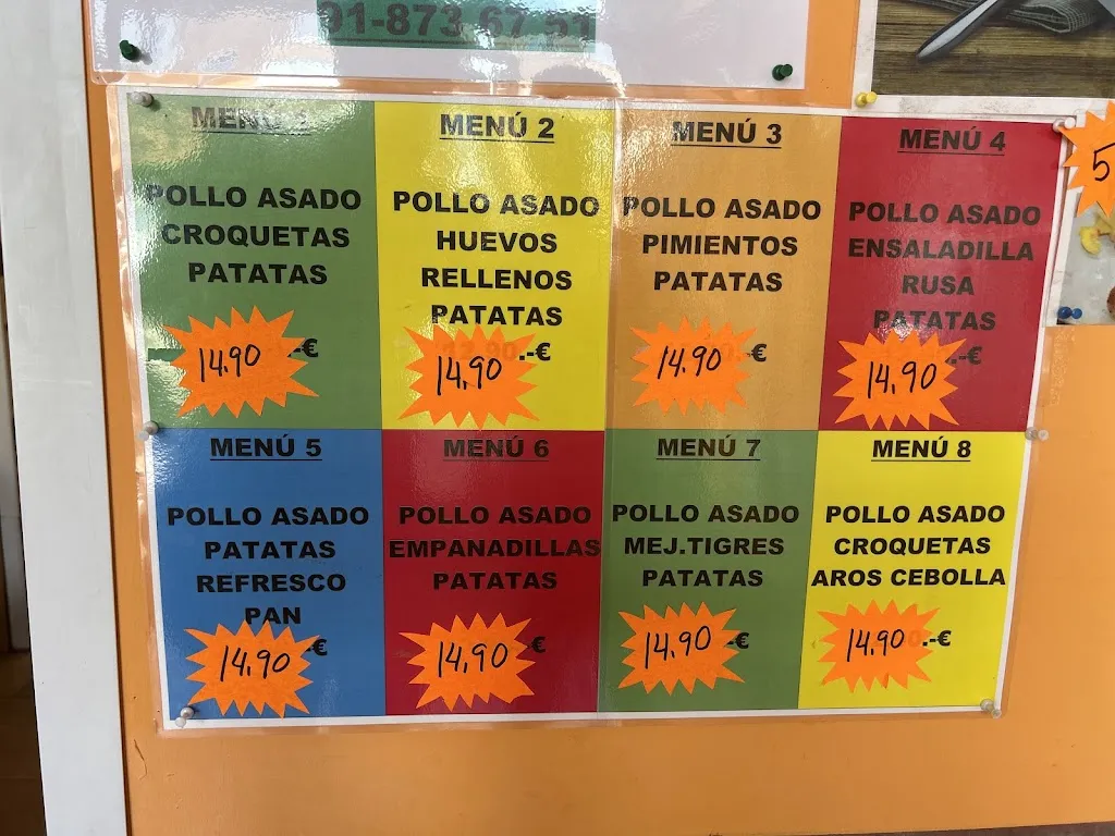 Menu_El Pollo De La Abuela_Campo Real_image_1