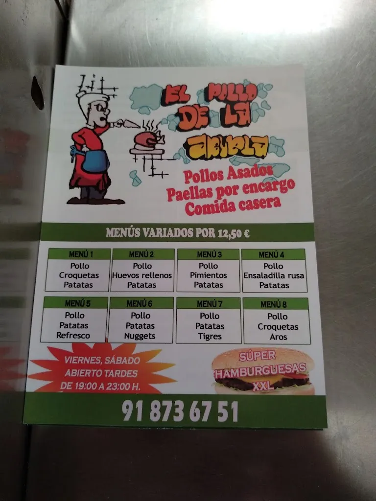 Menu_El Pollo De La Abuela_Campo Real_image_3