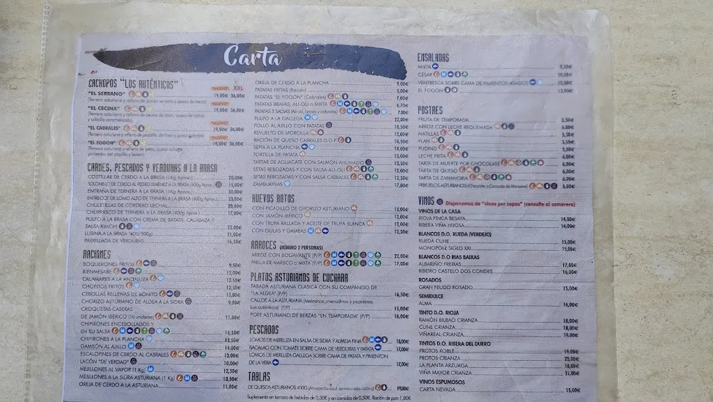 Menu_El Fogón Asturiano_Ciudad Lineal_image_1