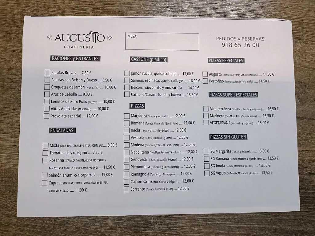 Menu_Augusto Chapinería_Chapinería_image_1