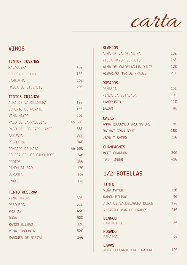 Menu_Restaurante La Casa del Convento_Chinchón_image_1