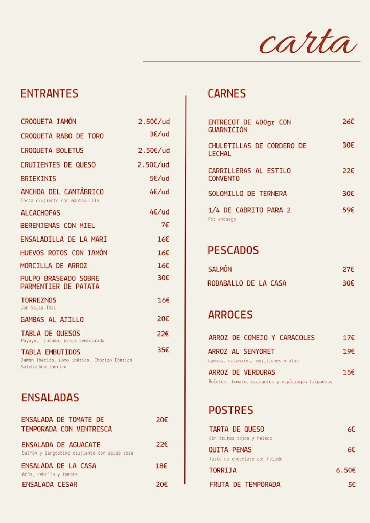 Menu_Restaurante La Casa del Convento_Chinchón_image_2