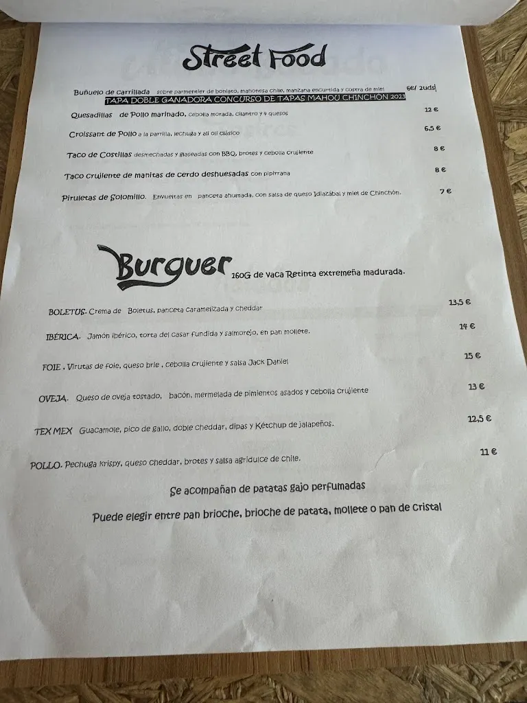 Menu_Restaurante El Taller Gastromótico_Chinchón_image_3