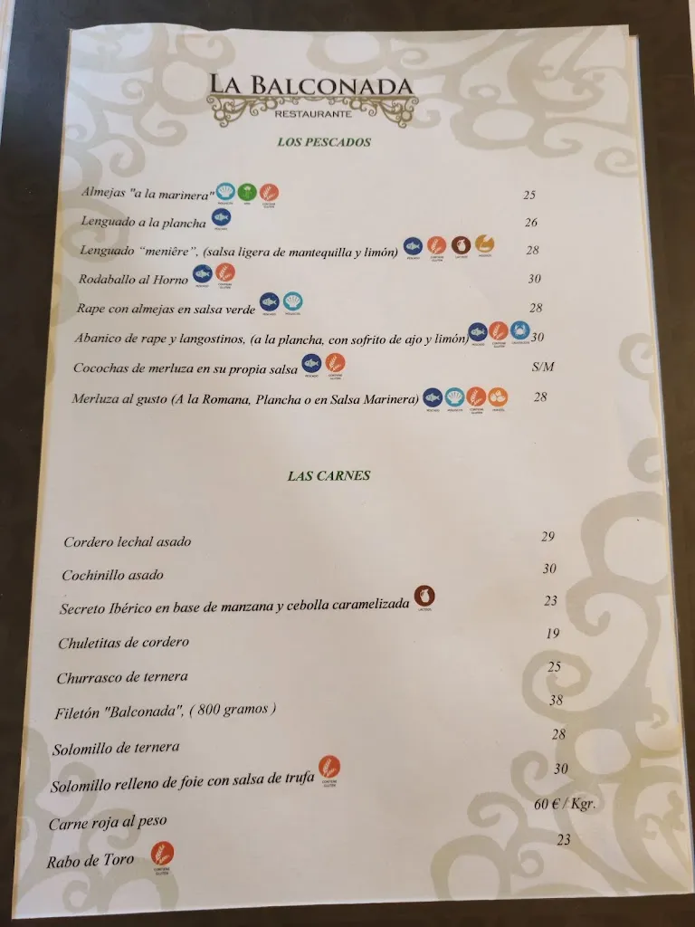 Menu_Restaurante La Balconada_Chinchón_immagine_2