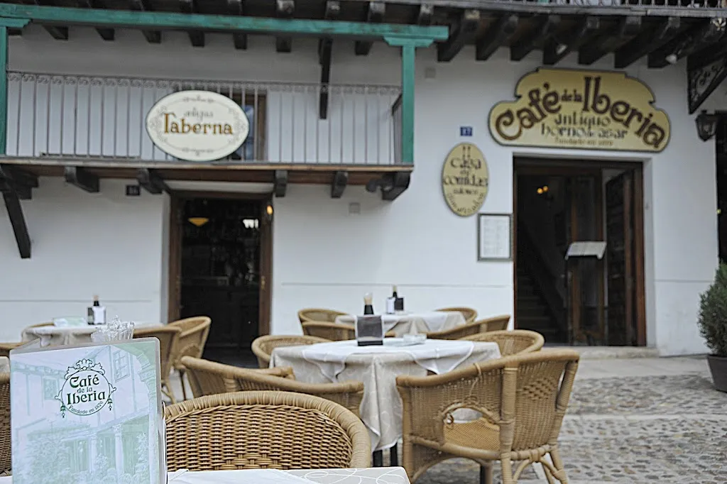Café de La Iberia restaurant in Chinchón