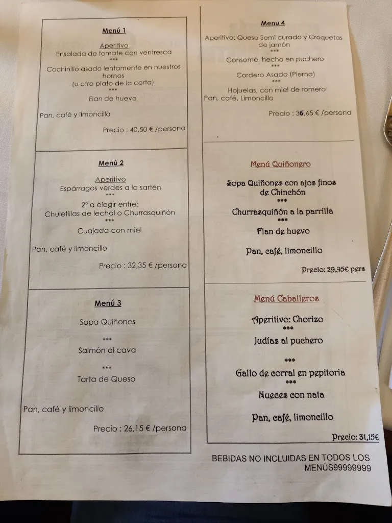 Menu_Mesón Cuevas del Murciélago_Chinchón_image_3