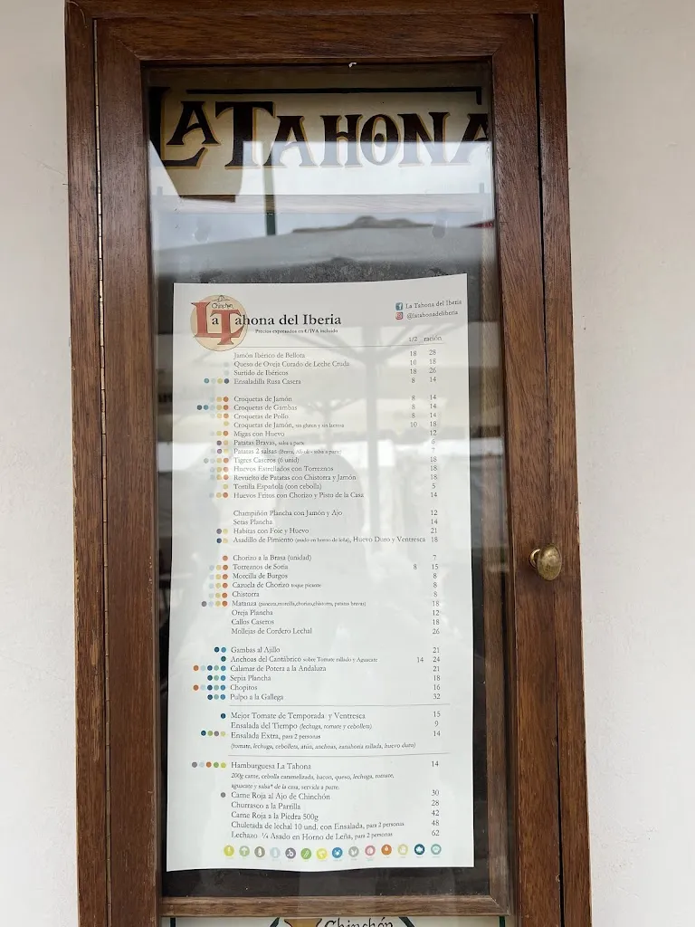 Menu_La Tahona del Iberia_Chinchón_image_3