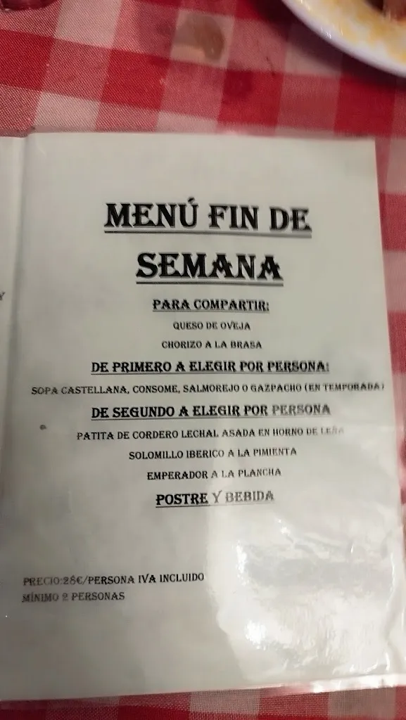 Menu_Mesón El Duende_Chinchón_image_2