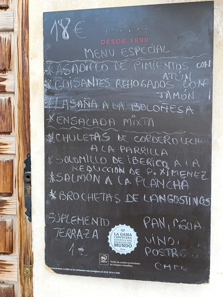 Menu_La Taberna del Arriero_Chinchón_image_4