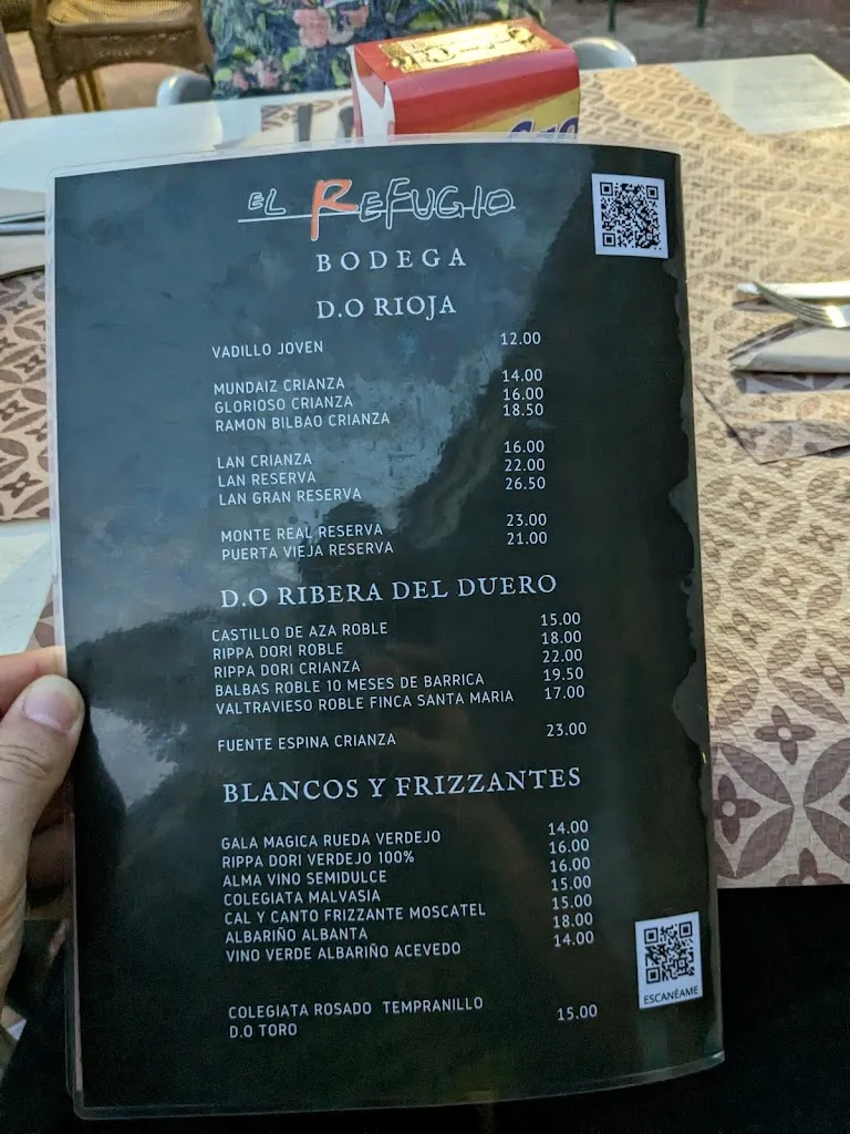 Menu_Restaurante El Refugio_Cobeña_image_1
