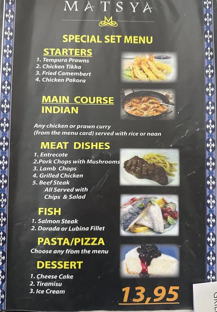 Menu_Matsya restaurant_Montesinos Los_image_1