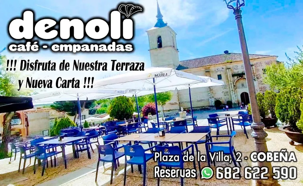 La Plaza Denoli restaurant in Cobeña