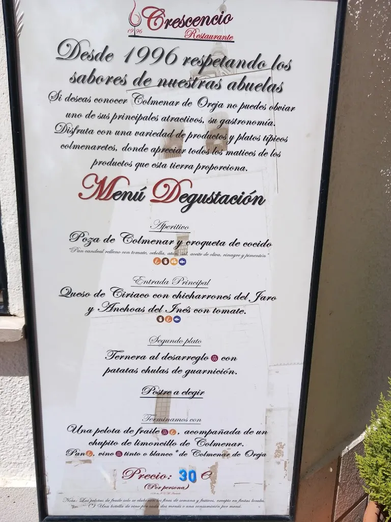 Menu_Bar Restaurante Crescencio_Colmenar de Oreja_image_2