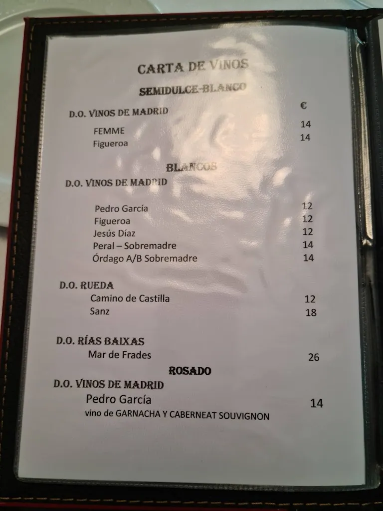 Menu_Bar restaurante Casa Pepe - Dosherma_Colmenar de Oreja_image_3