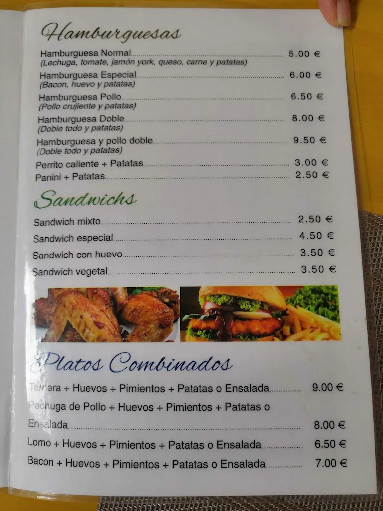 Menu_BAR RESTAURANTE_Colmenar de Oreja_image_1