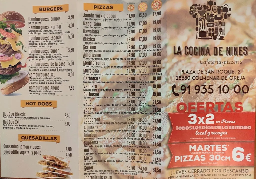 Menu_La cocina de Nines_Colmenar de Oreja_image_2