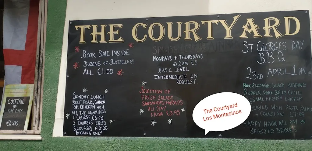 Menu_The Courtyard_Montesinos Los_image_4