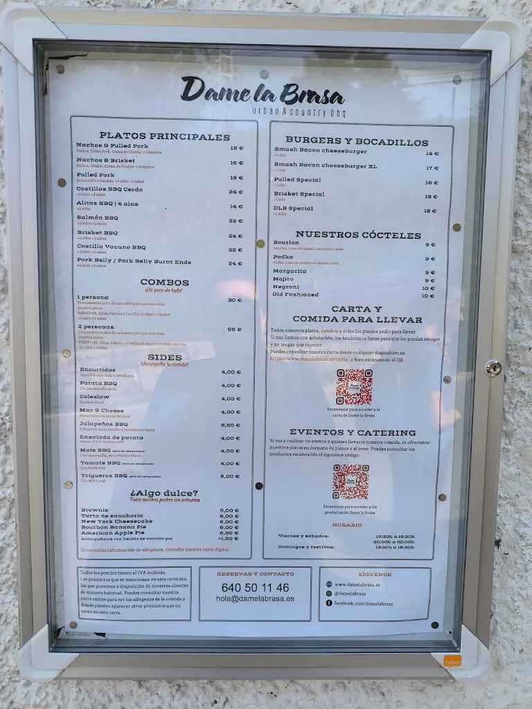 Menu_Dame la Brasa Urban & Country BBQ_Cercedilla_image_1