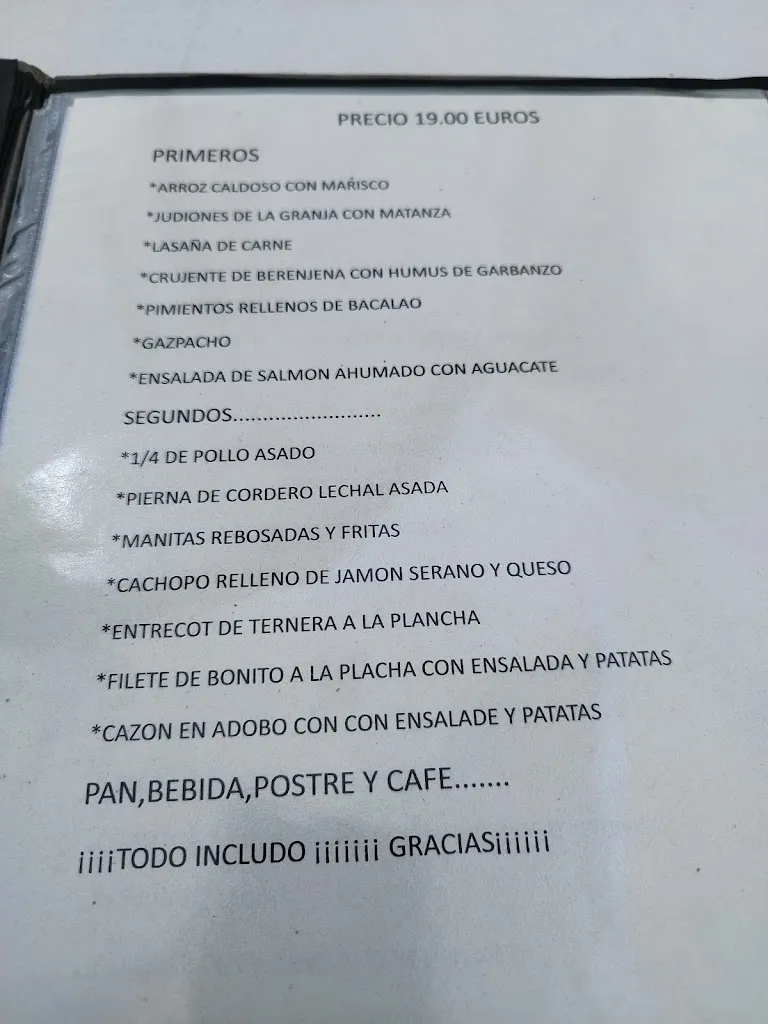 Menu_El Rincón de la Cuchara_Cercedilla_image_2