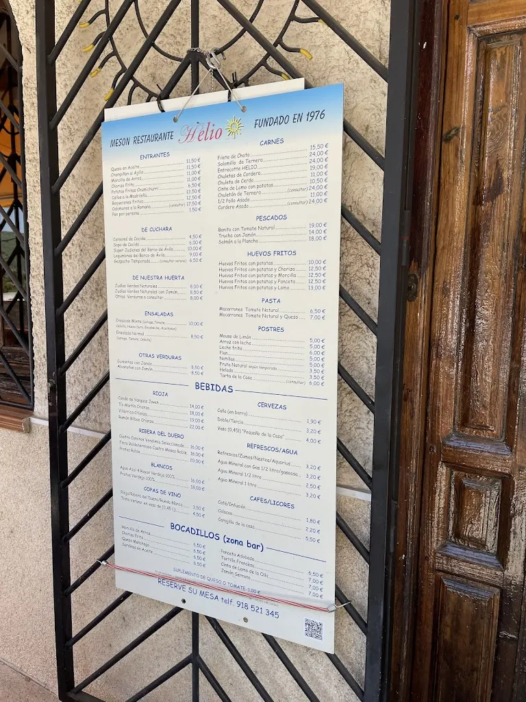 Menu_Restaurante Helio _Cercedilla_image_1
