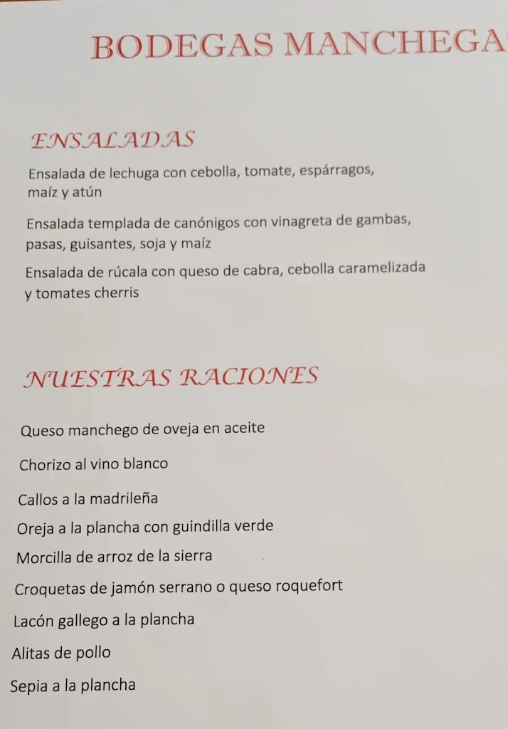 Menu_Bodegas Manchegas Casa Pepa_Cercedilla_image_1