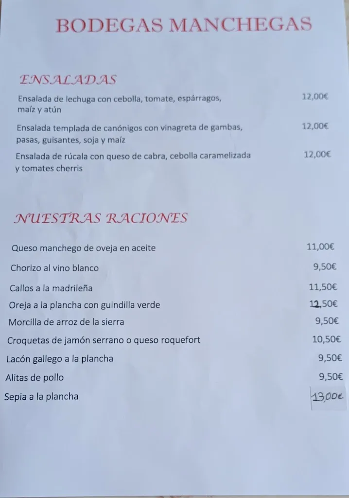 Menu_Bodegas Manchegas Casa Pepa_Cercedilla_image_2