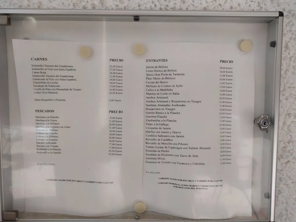 Menu_Casa Ferreira_Colmenar Viejo_image_1