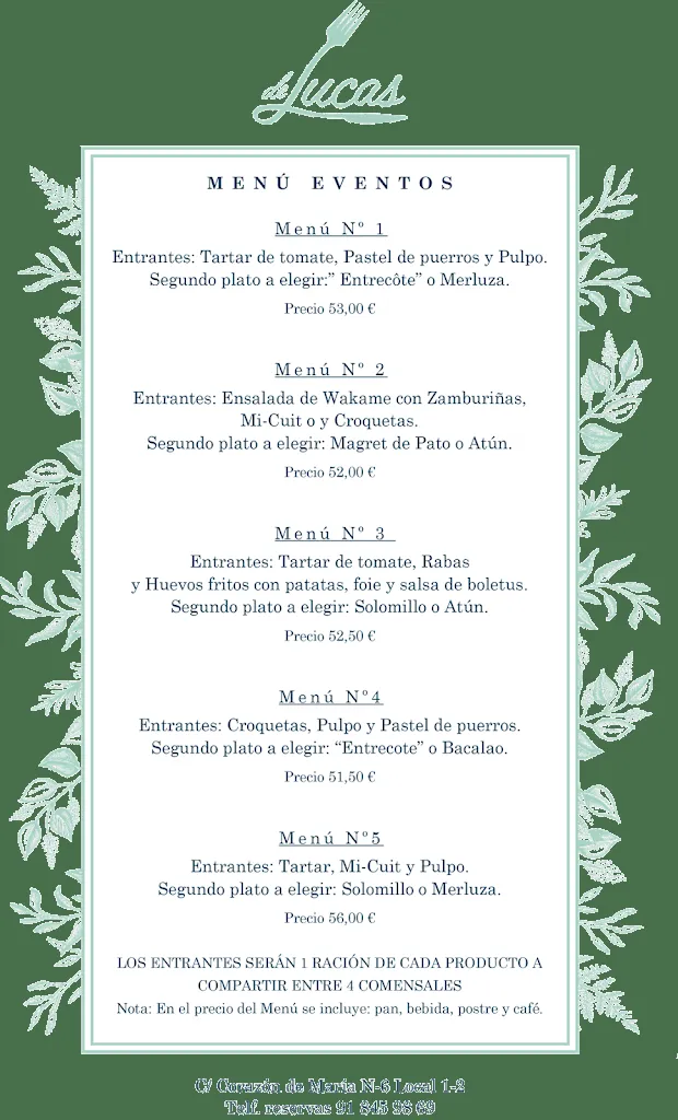 Menu_DE LUCAS RESTAURANTE_Colmenar Viejo_image_1