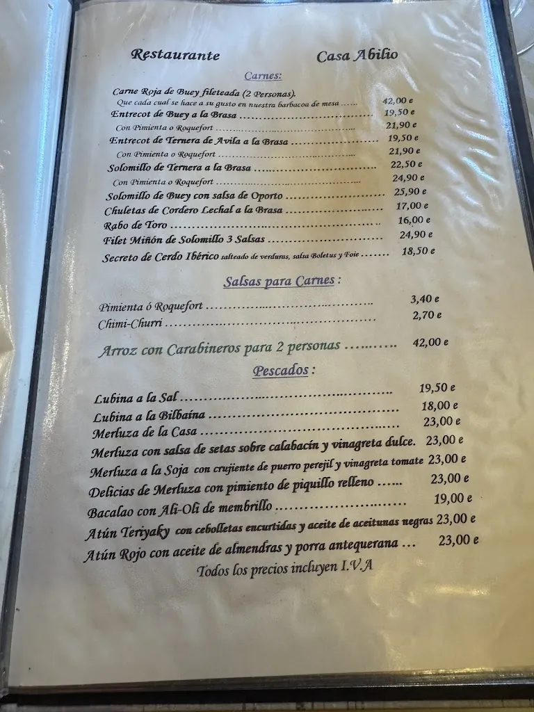 Menu_Restaurante Casa Abilio_Colmenar Viejo_image_3