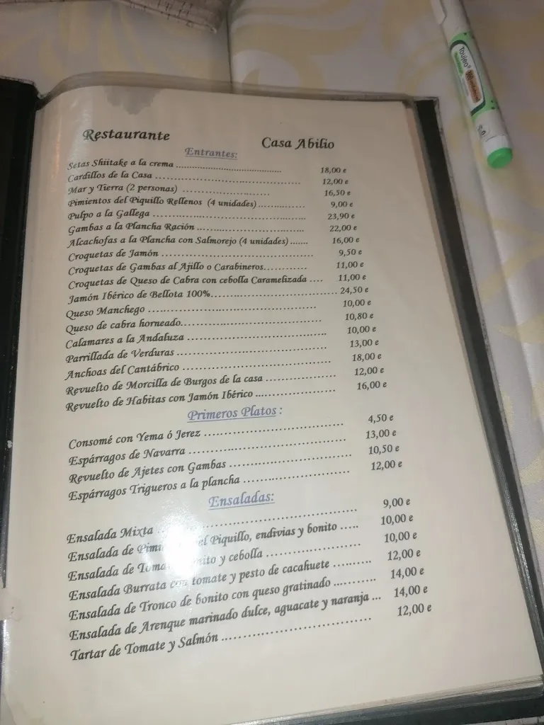 Menu_Restaurante Casa Abilio_Colmenar Viejo_image_4