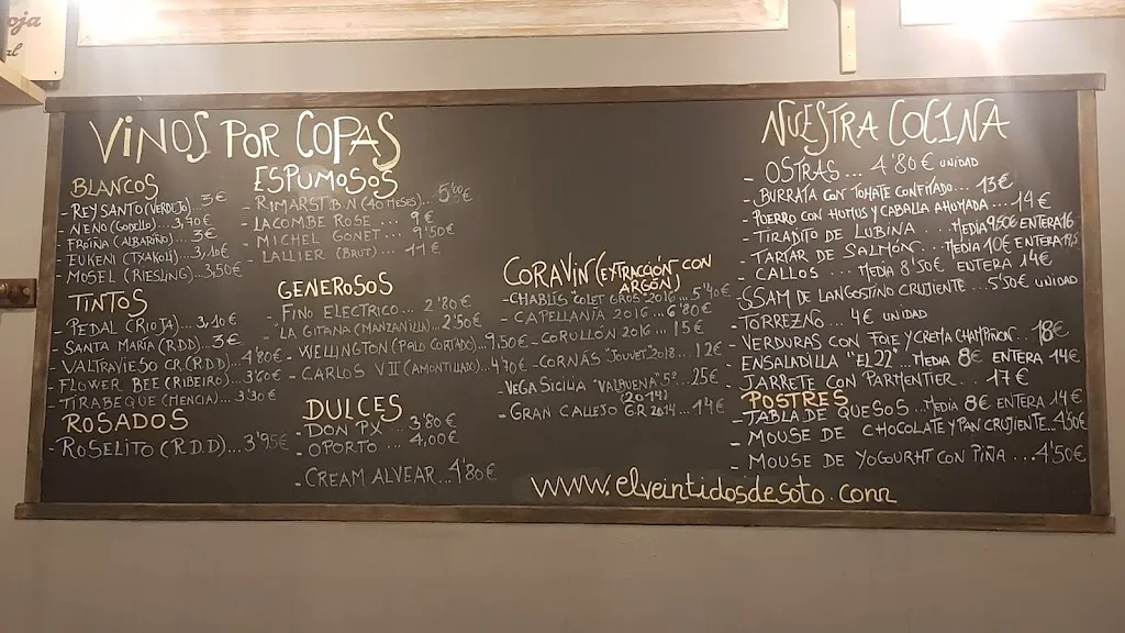 Menu_El 22_Colmenar Viejo_image_2