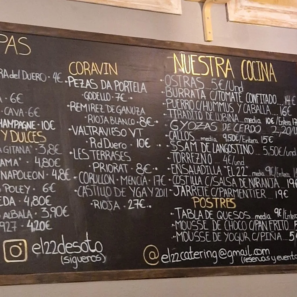 Menu_El 22_Colmenar Viejo_image_3