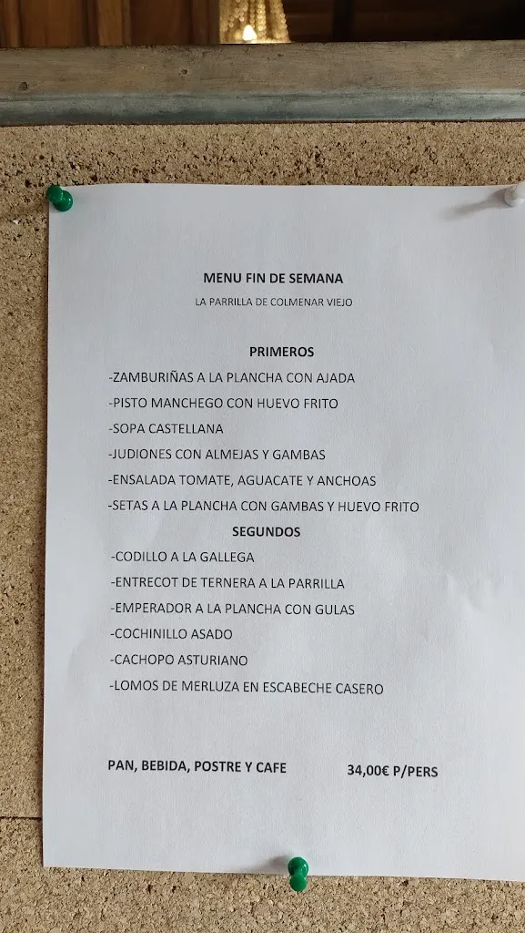 Menu_Restaurante la Parrilla de Colmenar_Colmenar Viejo_image_1