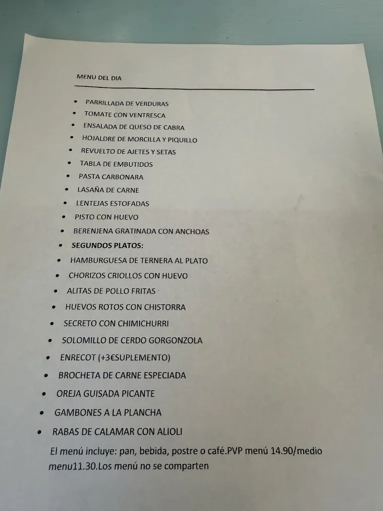 Menu_Casa Gabriela_Colmenar Viejo_image_1