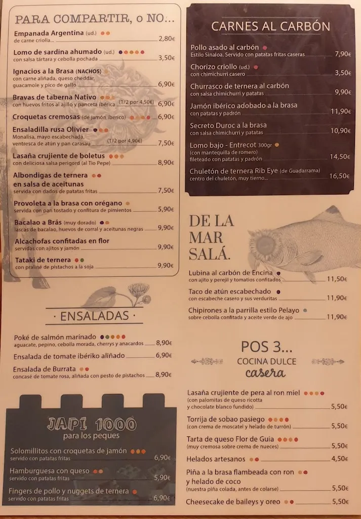 Menu_Nativo Urban Grill Restaurante_Colmenarejo_immagine_3