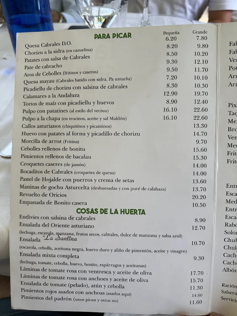 Menu_La Santina_Colmenarejo_image_2