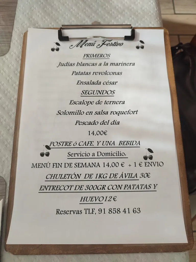 Menu_Los Cerezos_Colmenarejo_immagine_1