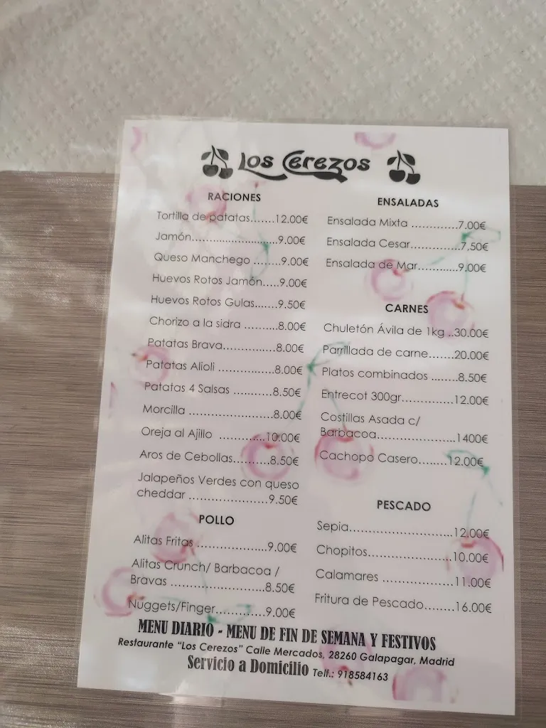 Menu_Los Cerezos_Colmenarejo_immagine_3