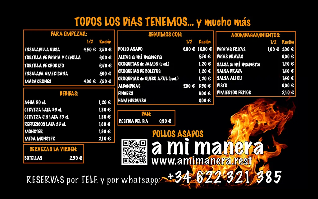 Menu_POLLOS ASADOS y comida para llevar 