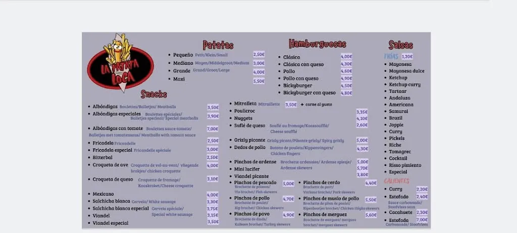 Menu_La Patata Loca_Montesinos Los_image_1