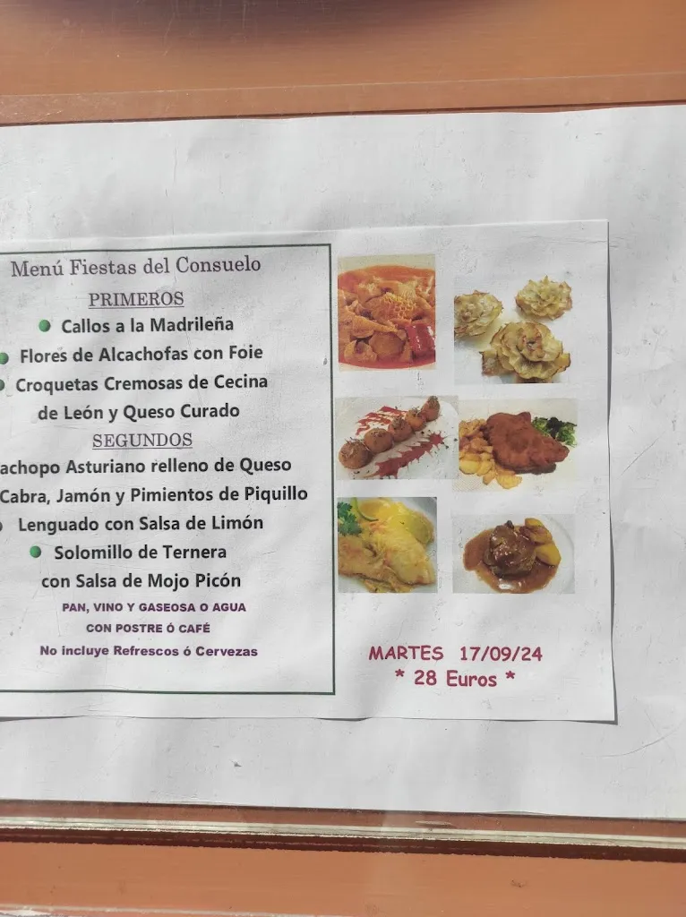Menu_Bar restaurante La Tinaja_Ciempozuelos_immagine_2