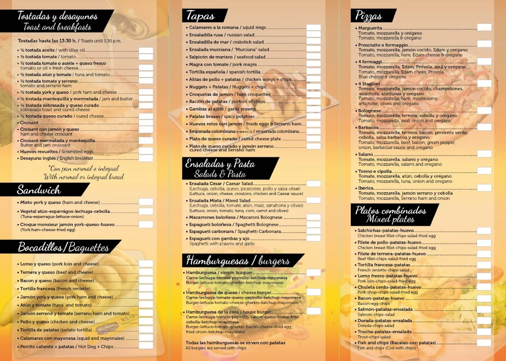 Menu_Cafeteria y Heladeria Centro_Montesinos Los_image_2