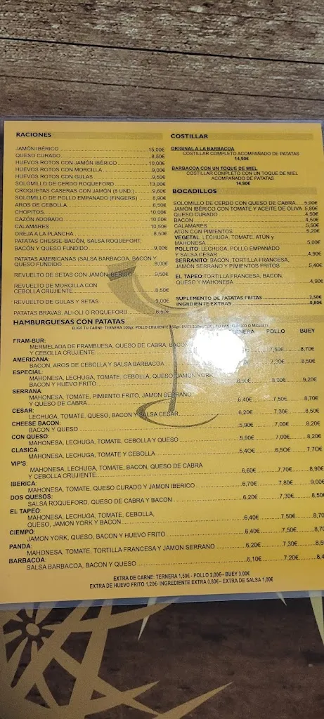 Menu_Cerveceria El Tapeo_Ciempozuelos_image_4